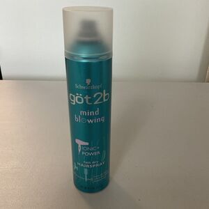 1 Schwarzkopf Got2b MIND BLOWING Ionic+ Power FAST DRY Styling HAIRSPRAY, 9.1 oz